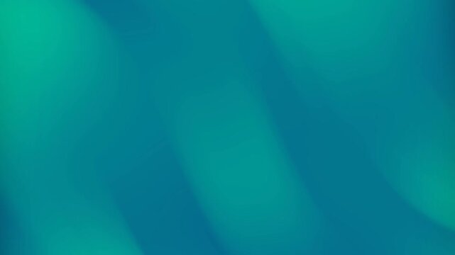 TURQUOISE abstract animation background, tosca gradient motion wallpaper, blurred color waving. For presentation, greeting, dekstop, digital banner, invitation, feed, story ads, template. 4k