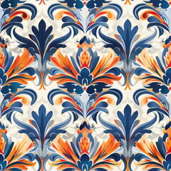 Textile repeat pattern of Fabric pattern, seamless