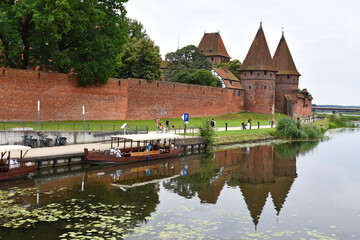 Teutonic Castle in Malbork, Poland