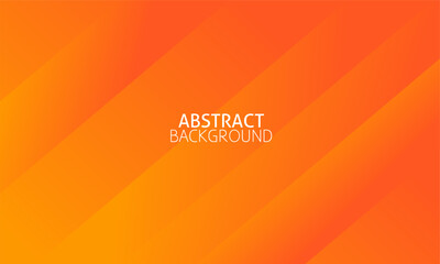 Colorful minimal abstract orange gradient geometric background design. Future geometric pattern with line effect. Bright color graphic creative concept.