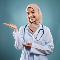 Posing Hijabi Asian Woman - High Quality AI-Generated Images
