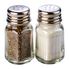 Glass salt and pepper shaker