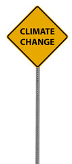 climate change sign