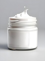 3D Product Mockups | 3D Cosmetic Cream Jar Mockups | 3D Transparent Cream Jar | 3D Glass Cream Jar | 3D Jam Jar | 3D Cream Mockups Without LAbel | Multicolor Cosmetic Cream Jar Mockups
