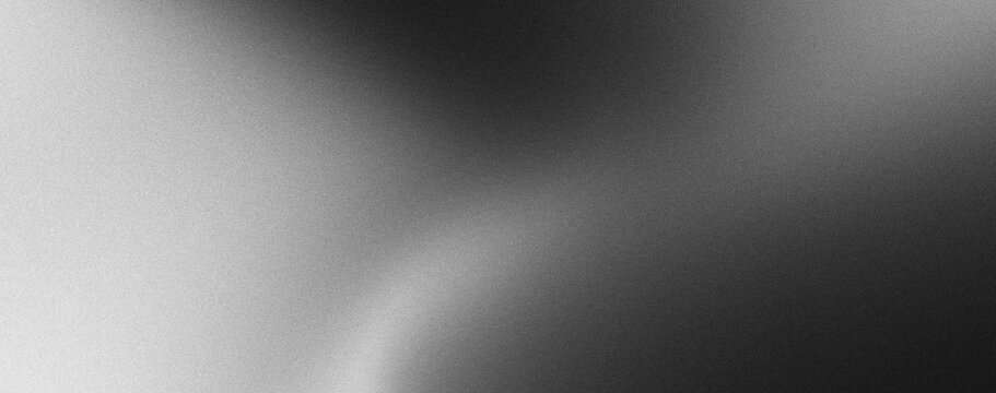 Black grainy gradient background noise texture blurred dark header backdrop social media, banner, poster, cover, header, brochure, design 
