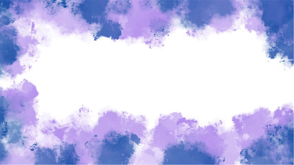 Abstract pink watercolor background.Hand painted watercolor. vector