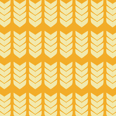 wheat fall seamless pattern design
