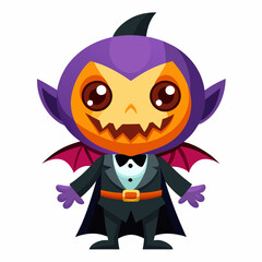  Vampire  Silhouette Vector illustration