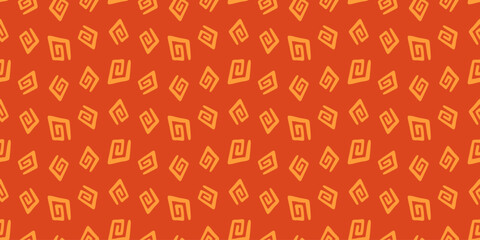African ethnic seamless pattern. Tribal background