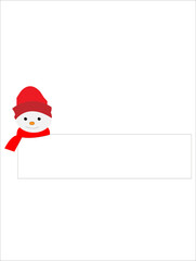 santa claus holding blank sign