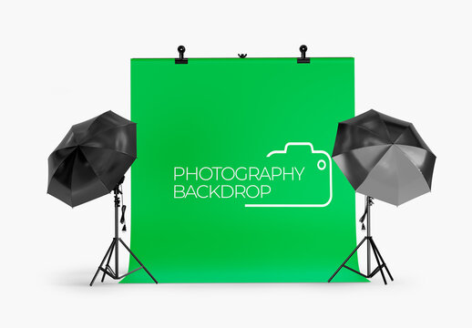 Photography Backdrop Mockup