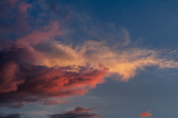 sky with clouds
