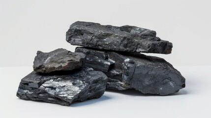 Obraz premium A pile of rocks stacked on top of each other, ideal for use in illustrations about nature, landscape, or architecture