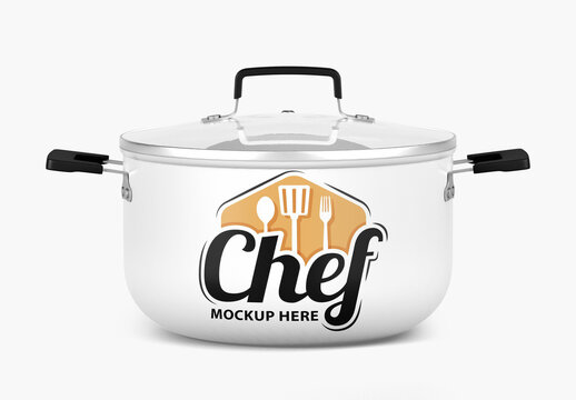 Cooking Pot Mockup