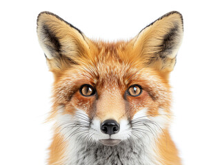Fototapeta premium red fox isolated on white