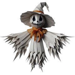 Smiling Jack-O-Lantern Halloween Origami