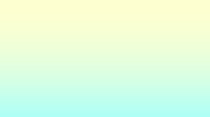 Gradient background of yellow mixed with light green gives a gentle and relaxing feeling.