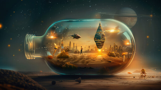 A World In A Bottle