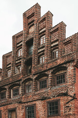 Fototapeta premium house in the old town of Lunenburg in northern Germany