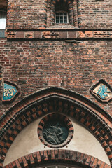 house in the old town of Lunenburg in northern Germany