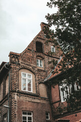 house in the old town of Lunenburg in northern Germany