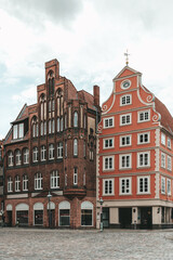house in the old town of Lunenburg in northern Germany