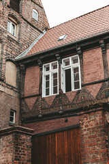 house in the old town of Lunenburg in northern Germany