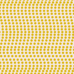 Naklejka premium Seamless pattern with polka dot circles vector artistic print for textile paper decor wallpaper background endless creative art 