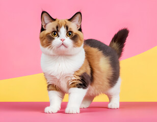 Charming Munchkin cat