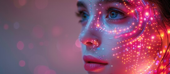 Dazzling and Gorgeous Lady Cyborg Robot