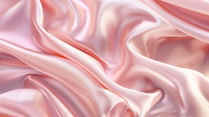 Obraz premium Light pink silk, wallpaper, silk texture