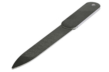 nail file isolated on white background