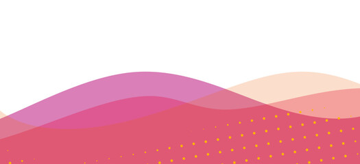 Transparent Curve Footer