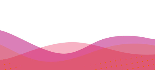 Transparent Curve Footer