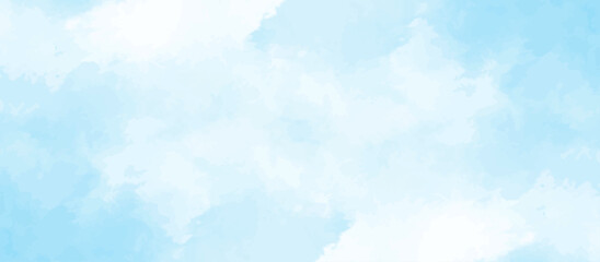 gradient light white sky background with fluffy clouds .Nature landscape in environment day horizon skyline view .cloudy in sunshine calm bright winter air background .