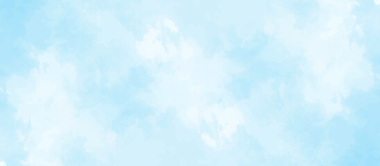 gradient light white sky background with fluffy clouds .Nature landscape in environment day horizon skyline view .cloudy in sunshine calm bright winter air background .