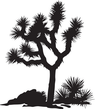 Joshua Tree Icon Silhouette

