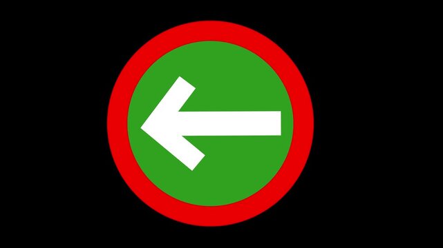 white arrow pointer left icon,simble arrow on black screen background.