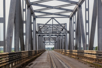 Albert Nile bridge near Pakwach town, Uganda