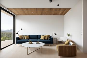 "Minimalist Chic: Clean and Elegant Interior Ambiance"