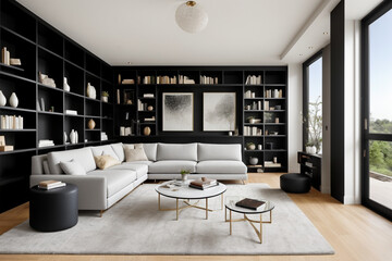 "Chic Simplicity: Clean and Refined Interior Design"