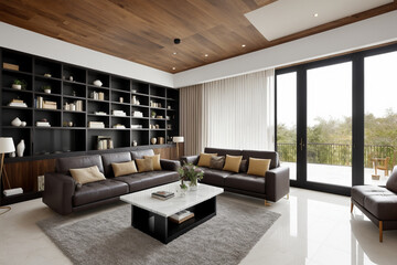 "Understated Elegance: Clean and Luxurious Interiors"