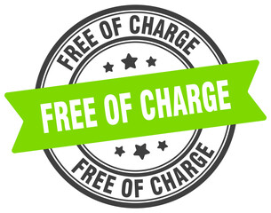 FREE OF CHARGE