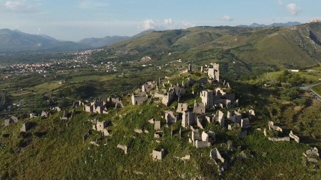  Ruins of Cirella, Calabria, Scalea, Italia
