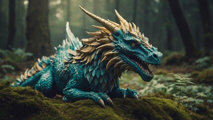 mythical creatures like dragons unicorns and phoenixes art .jpeg