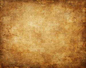Fototapeta premium Vintage rough old paper with an aged brown grunge.