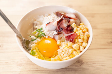 お好み焼きの具材