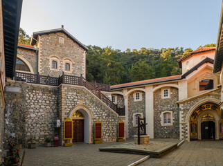 Kykkos Monastery, one of the wealthiest and best-known monasteries in Cyprus. 10