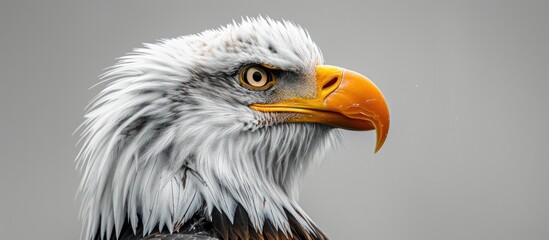 Close-up Portrait of a Majestic Bald Eagle