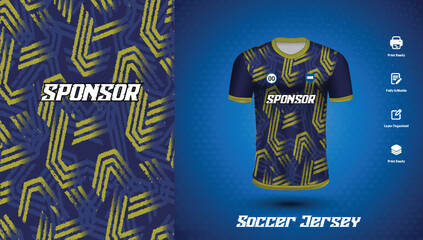 soccer jersey design for sublimation or sports tshirt design for cricket